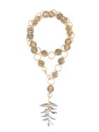 Chloé Terry Coin Necklace - Metallic
