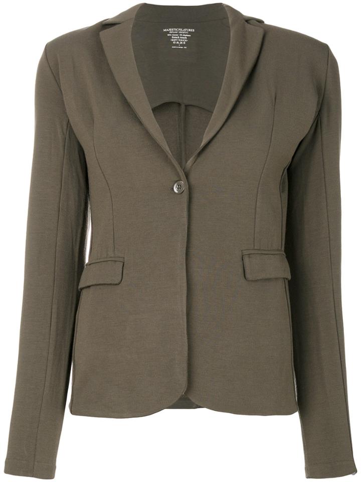 Majestic Filatures Classic Blazer - Green