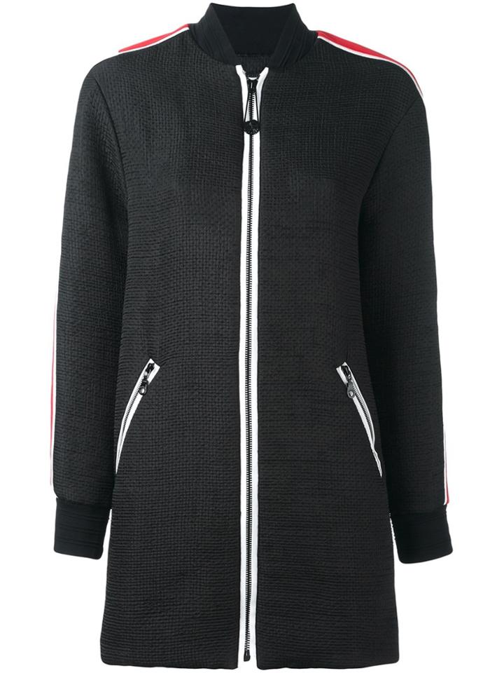 Kenzo Tanami Long Bomber Jacket - Black