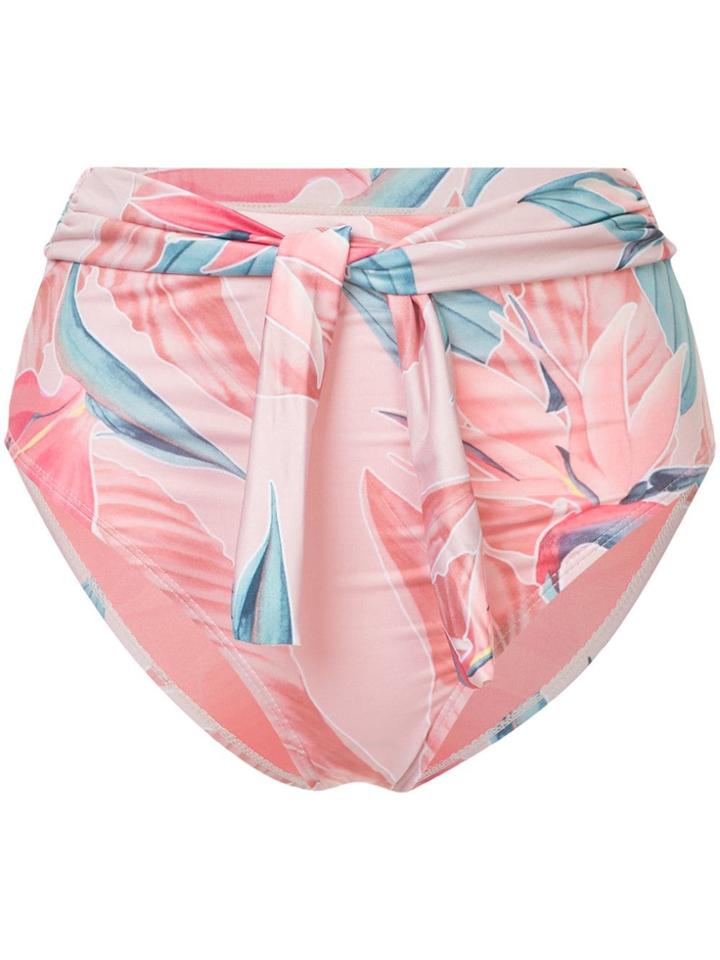 Duskii Manhattan Floral Bikini Top - Pink & Purple