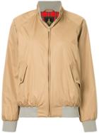 Hysteric Glamour Stand-up Collar Bomber Jacket - Nude & Neutrals