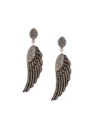 Carole Shashona 'the Soul Wing' Diamond Earrings