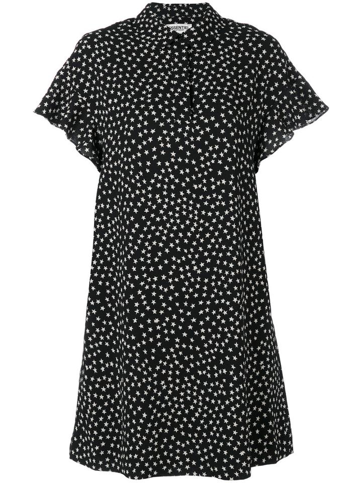 Essentiel Antwerp - Printed Top - Women - Polyester/spandex/elastane/viscose - 40, Black, Polyester/spandex/elastane/viscose