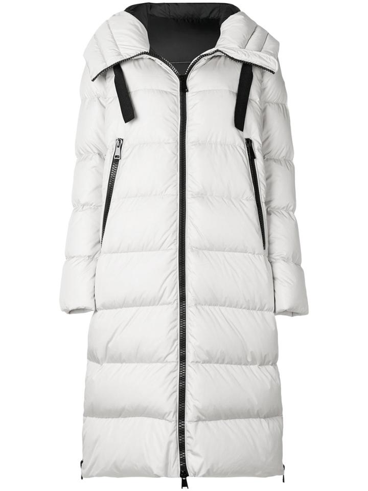 Moncler Garrot Padded Coat - White