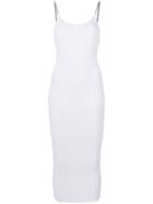 Alexander Wang Fitted Chain Dress - White