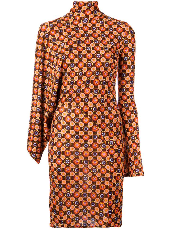 Givenchy - Geometric Print Dress - Women - Viscose - 38, Viscose