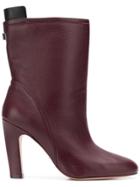 Stuart Weitzman Brooks Ankle Boots - Red