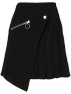 Yigal Azrouel Pleated Wrap Skirt - Black