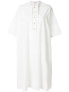 Tomas Maier Airy Poplin Dress - White