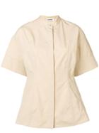 Jil Sander Shortsleeved Blouse - Brown
