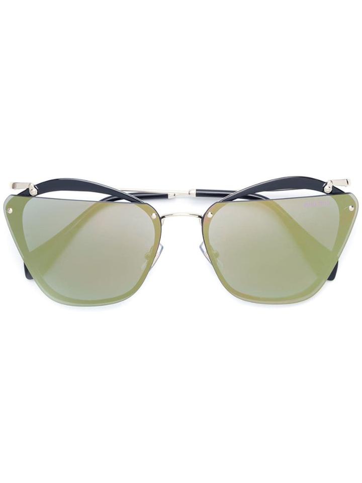 Miu Miu Eyewear Evolution Sunglasses - Metallic