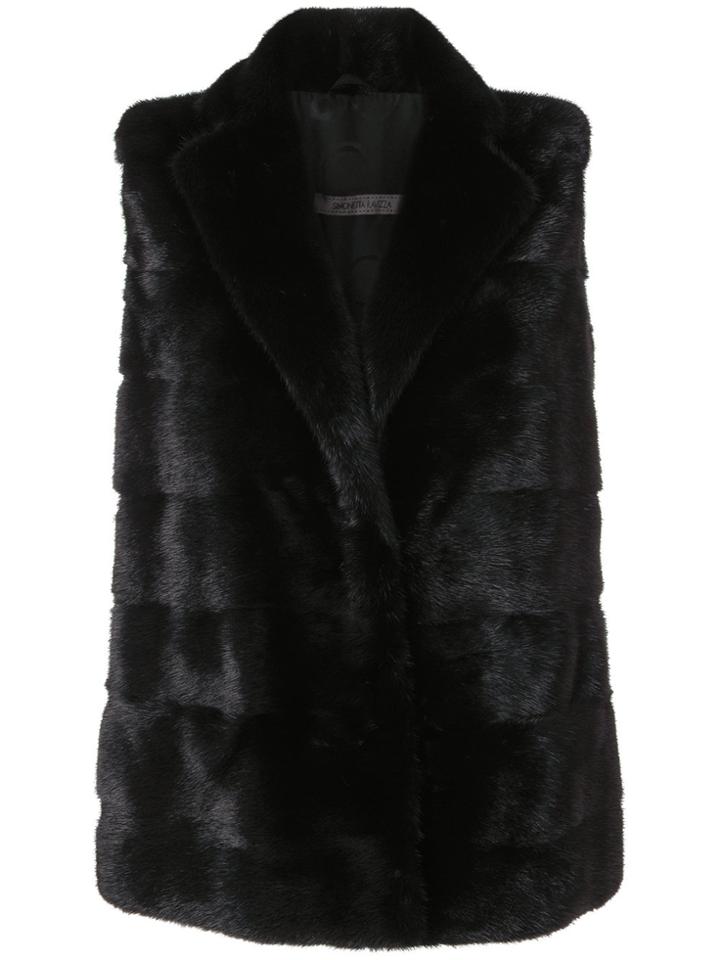 Simonetta Ravizza Benny Sleeveless Jacket - Black