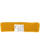 A-cold-wall* Ribbed Headband - Yellow & Orange