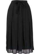 Kristensen Du Nord T367 Tie-waist Skirt - Grey