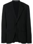 Yohji Yamamoto Single Breasted Jacket - Black