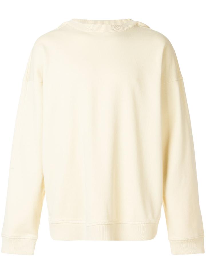 Y / Project Classic Oversized Sweatshirt - Nude & Neutrals