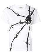 Junya Watanabe Barbed Wire Print T-shirt - White