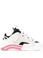 Gcds Gcds Fw20w01011006 Pink Leather/fur/exotic Skins->leather - White