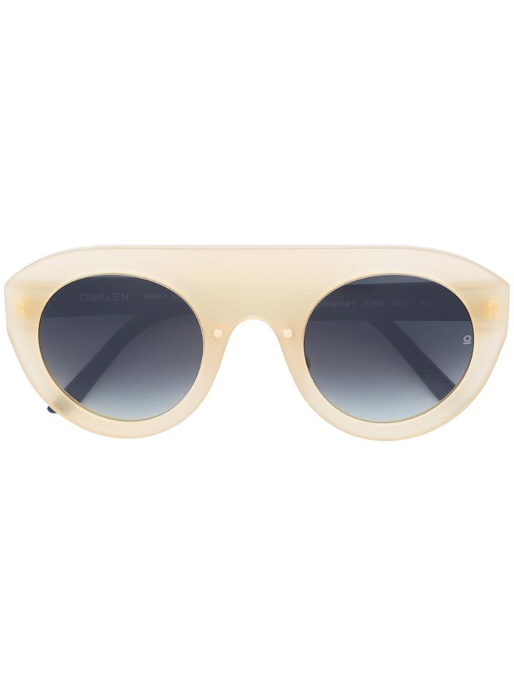 Osklen Ipanema I Sunglasses - Yellow & Orange