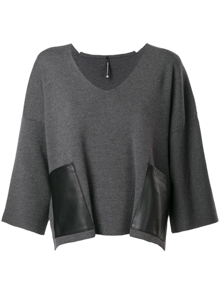 Pierantoniogaspari V Neck Jumper - Grey