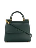 Dolce & Gabbana Small Sicily Tote - Green