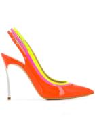 Casadei Slingback Pump - Orange