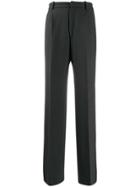 Plan C Wide Leg Trousers - Grey