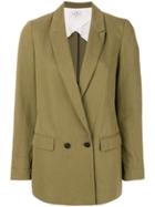 Forte Forte Double Breasted Jacket - Green