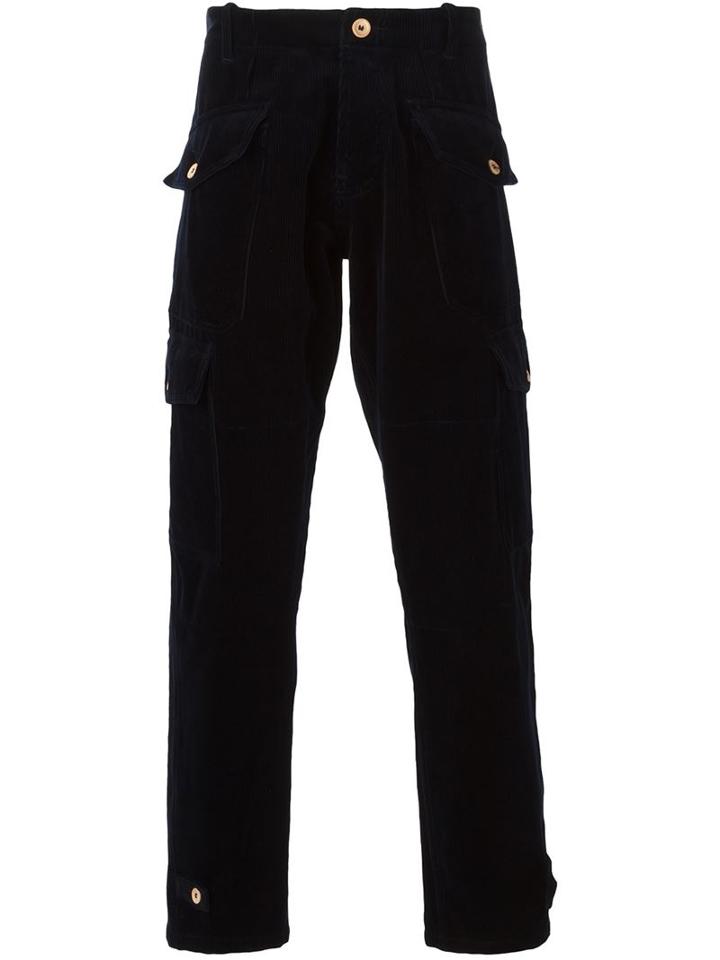 Bleu De Paname Patch Pocket Trousers