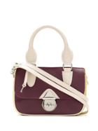 Sarah Chofakian Mini Leather Bag - Red