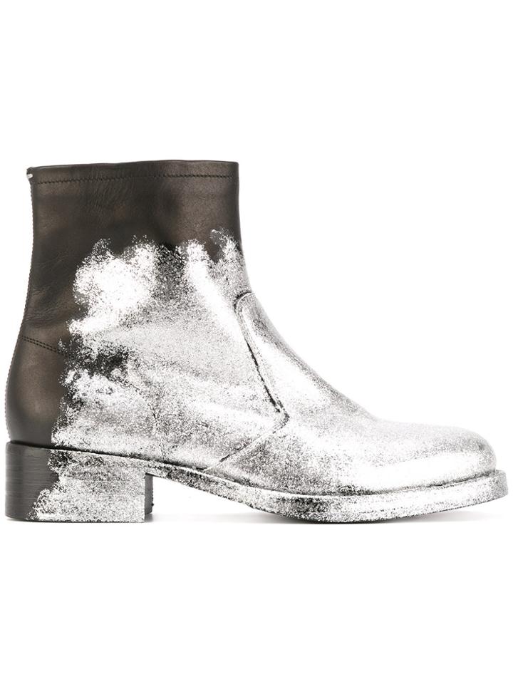 Maison Margiela High Ankle Boots - Grey