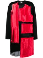 Comme Des Garçons Deconstructed Longsleeved T-shirt - Red