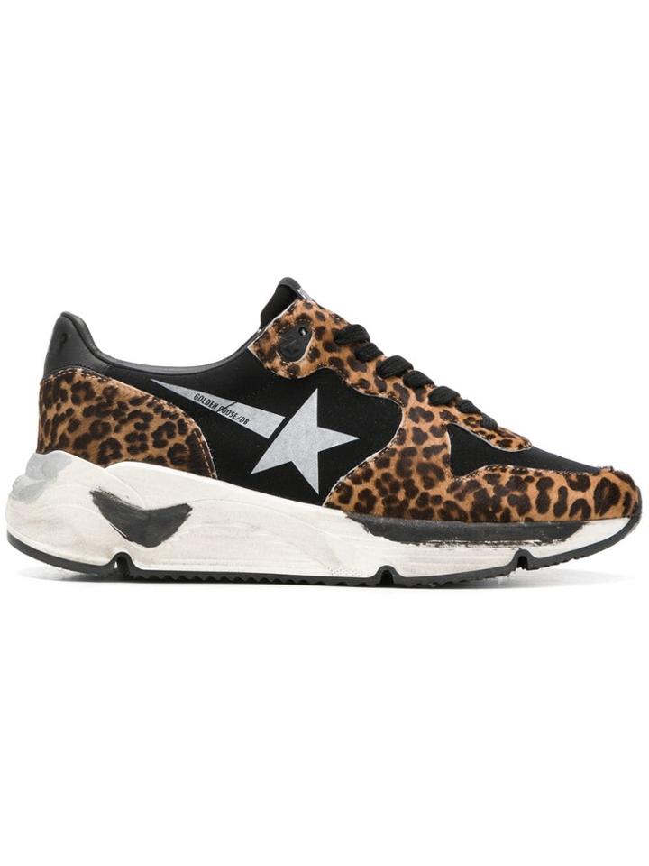 Golden Goose Deluxe Brand Animalier Sneakers - Black