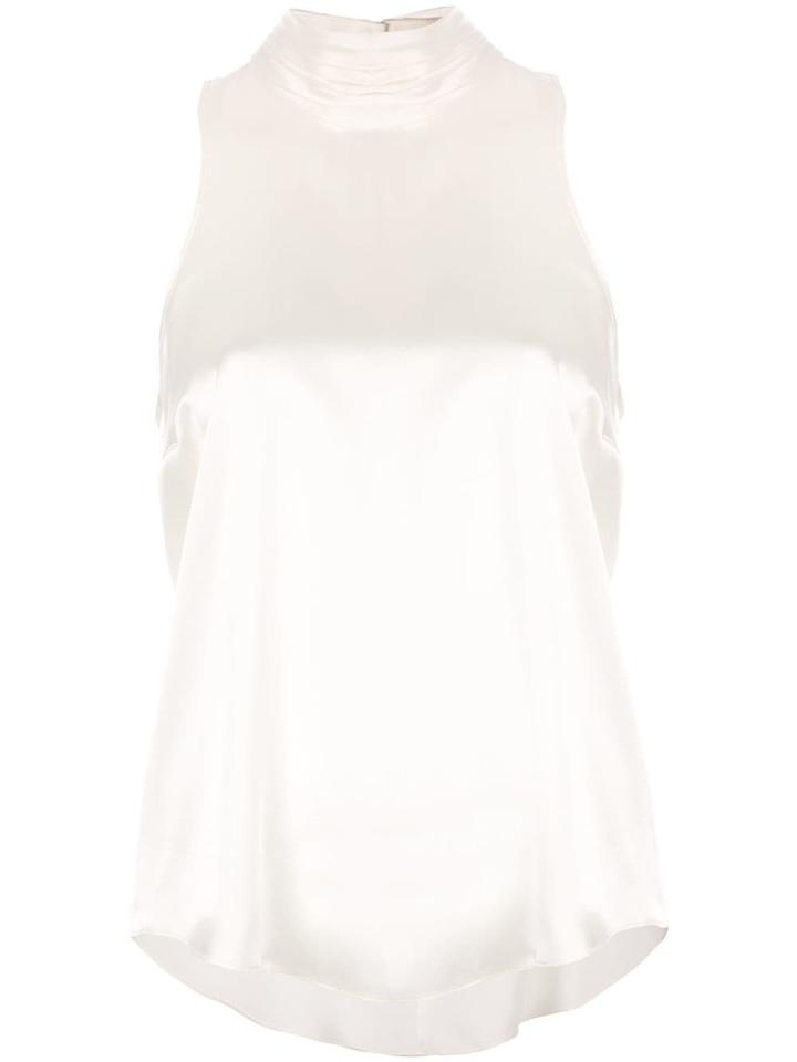 Cinq A Sept Jazlyn Sleeveless Blouse - White