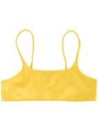 Miska Paris Teen Bralette Swim Top - Yellow