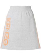 Kenzo A-line Sports Skirt - Grey