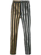 Haider Ackermann Striped Trousers - Black