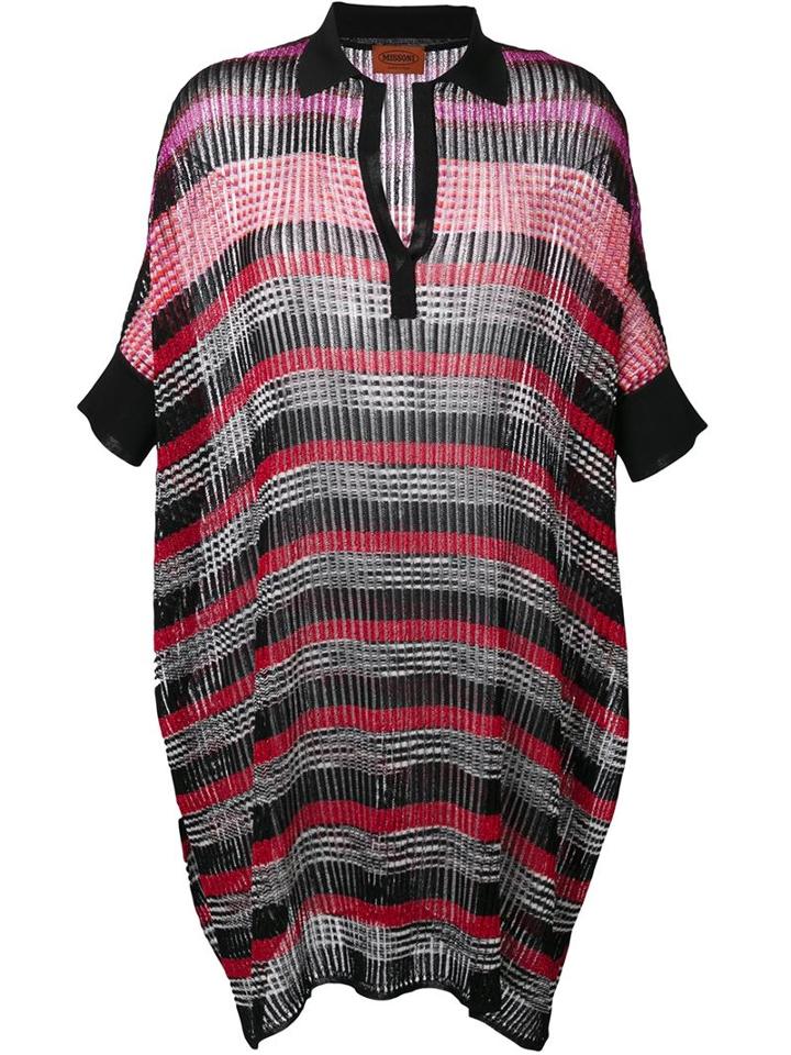 Missoni Polo Collar Striped Tunic