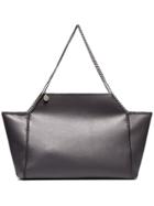 Stella Mccartney Grey Falabella Fine Chain Medium Faux Leather Tote