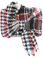 Oscar De La Renta Rogan Bow Box Clutch - Black