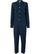 No21 Shirt Jumpsuit, Women's, Size: 42, Blue, Silk/polyester/acetate/cupro