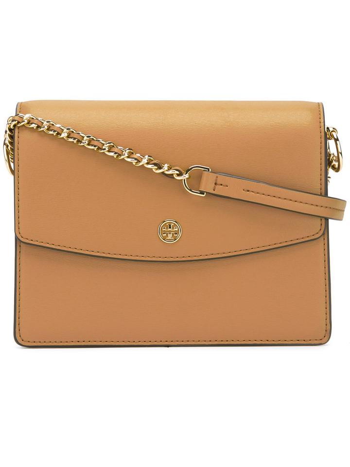 Tory Burch - Minimal Shoulder Bag - Women - Leather - One Size, Women's, Brown, Leather