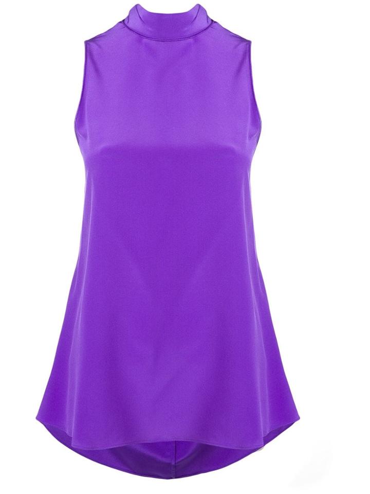 Dorothee Schumacher Rear Ribbon Bow Blouse - Purple