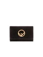Fendi Wallet On Chain Mini Bag - Black