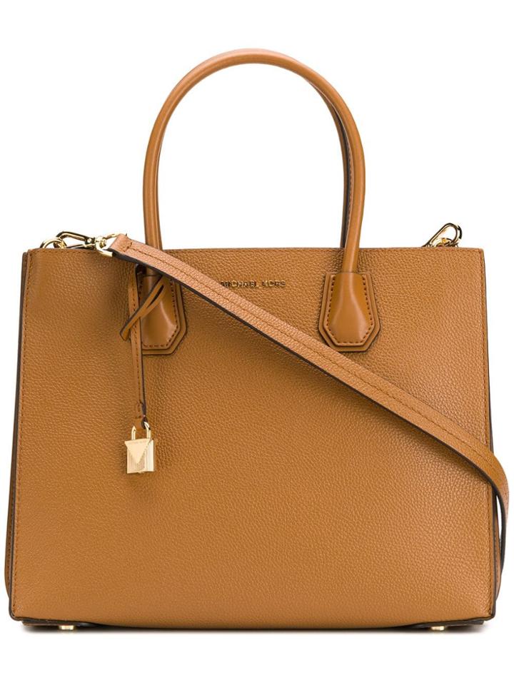 Michael Michael Kors Mercer Large Accordion Tote - Brown