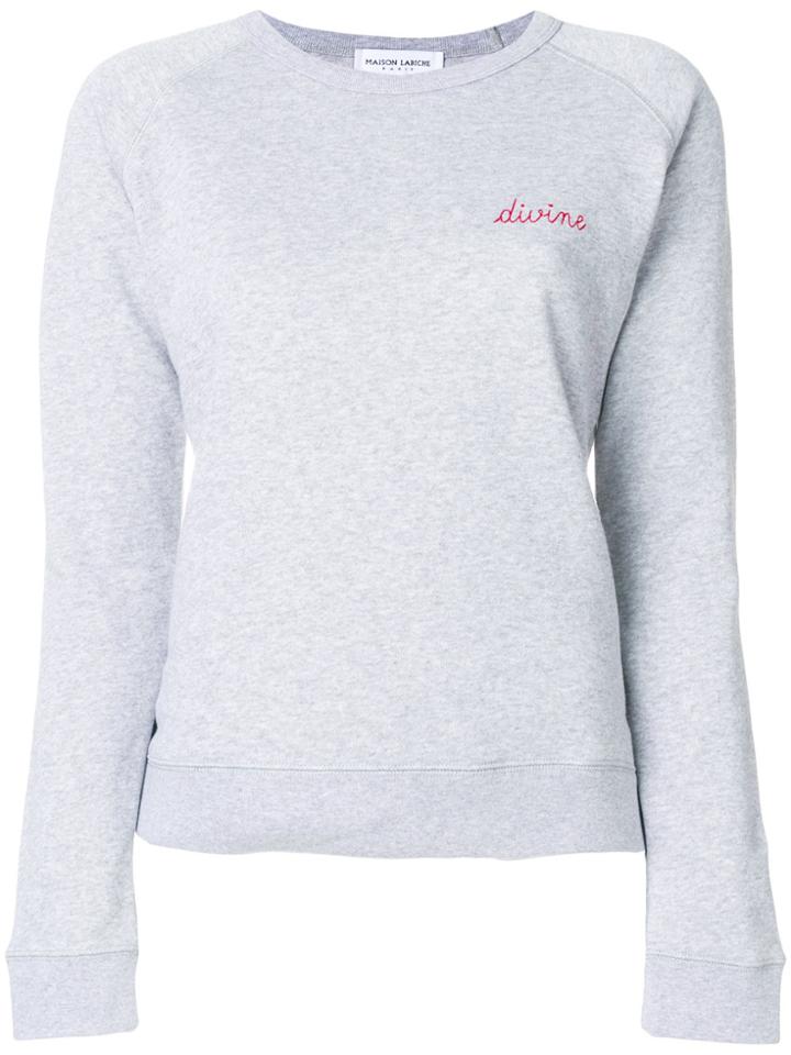 Maison Labiche Divine Sweatshirt - Grey