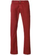 Pt01 Regular Fit Trousers - Red