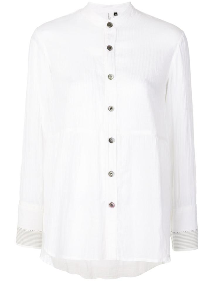 Pas De Calais Casual Button Shirt - White