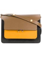 Marni - Trunk Shoulder Bag - Women - Calf Leather - One Size, Yellow, Calf Leather