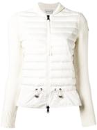 Moncler Knitted Padded Jacket - Nude & Neutrals